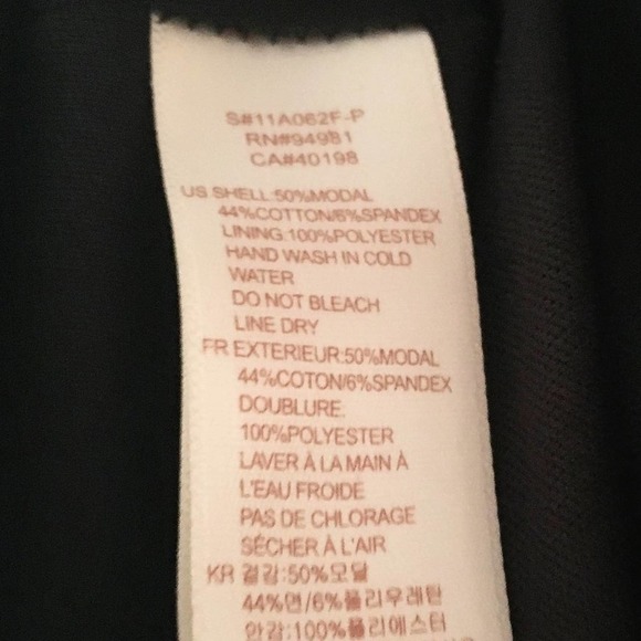 Forever 21 (Faith 21) Dress Black White Ruffle 2X - Picture 5 of 8